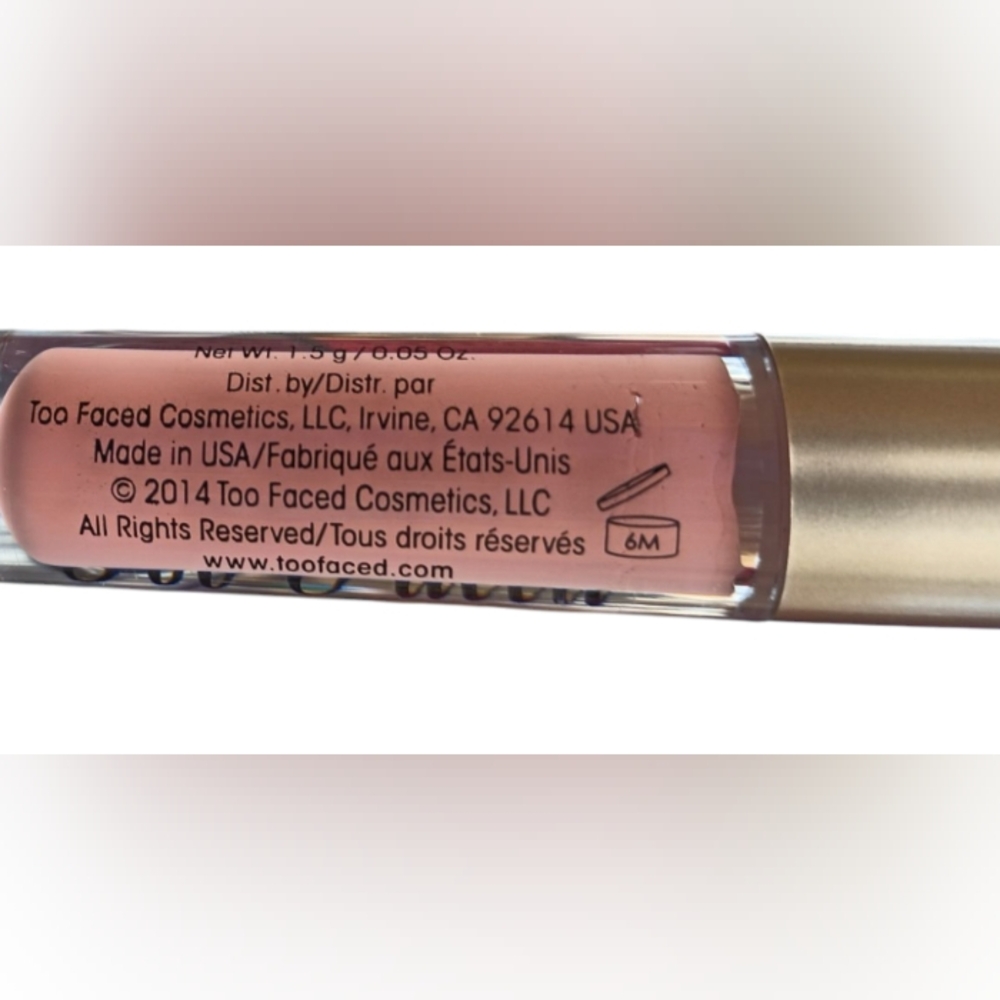 Too Faced Lip Gloss Naked Dolly Purse/Travel Size - Picture 3 of 3